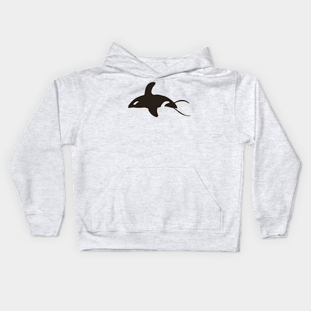 Killer whale Kids Hoodie by gremoline